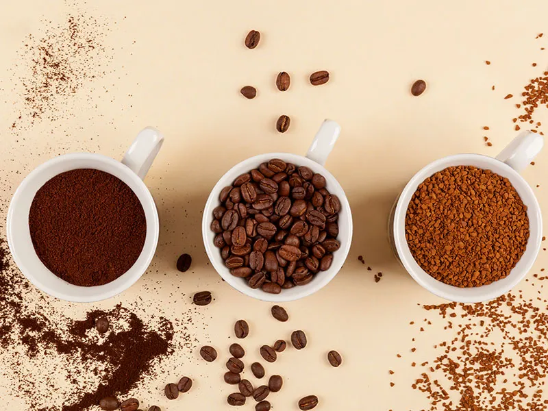 انواع دانه قهوه